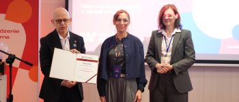 Wręczenie dyplomu dla laureatki konkursu LaCantera 2026